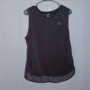 Women's Adidas black tank